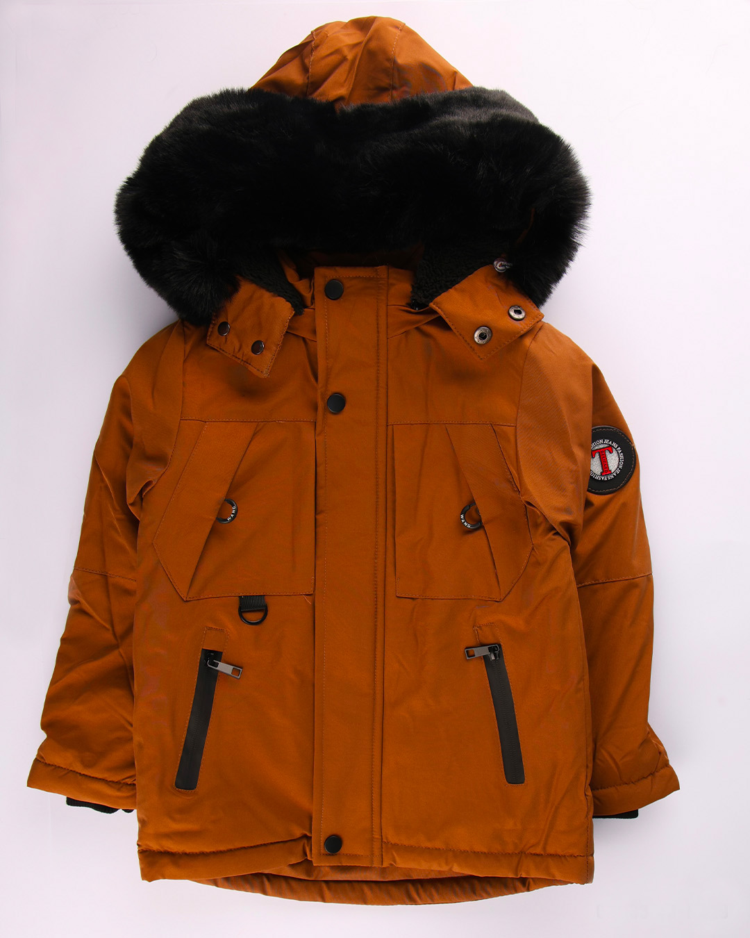 PARKA G 4 POCHES BADGE T T2/16A